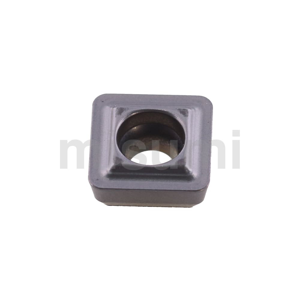 正方形11°后角有孔单面断屑槽铣刀刀片spmt-z