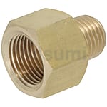低压用拧入型接头　黄铜　异径　内·外螺纹套管型
