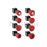 Φ22急停按钮 HPE高寿命/高防护系列/高安全性/ 无LED/带LED