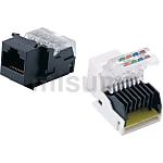 免工具压接型插座 面板安装型/UTP型/CAT6/无防尘罩