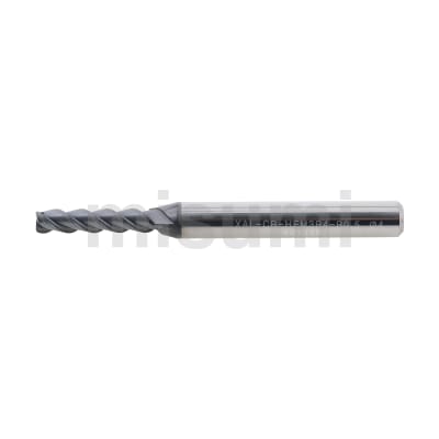 超硬合金立铣刀 XAL-CR-HEM3R XAL涂层硬质合金圆角型立铣刀 3刃/45度螺旋/标准型