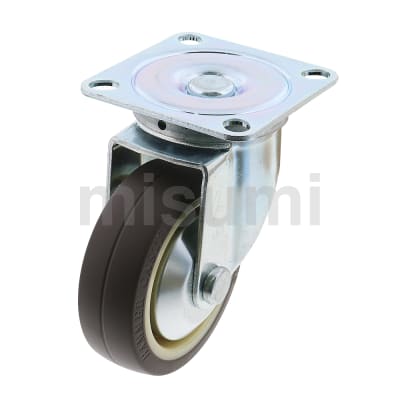 平装板型脚轮 420S、413S 车轮直径100～150 mm