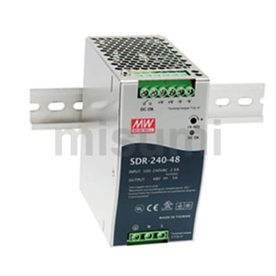 SDR系列 高品质导轨式单组输出开关电源