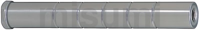 支撑柱 -带油槽型/压入部直径指定精密型-