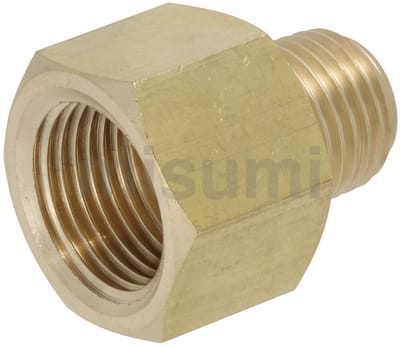 低压用拧入型接头　黄铜　异径　内·外螺纹套管型
