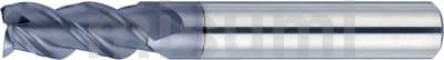 超硬合金立铣刀 XAL-HEM3S XAL涂层硬质合金平头型立铣刀 3刃和45度螺旋角和短刃型
