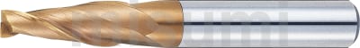 超硬合金立铣刀 TS涂层 锥型 2刃/标准刃长型