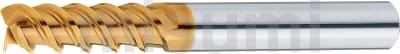超硬合金立铣刀 不锈钢加工用 TS涂层 平头型 3刃/标准刃长型