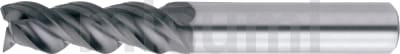 超硬合金立铣刀 铝加工用 金刚石涂层 平头型 3刃/标准刃长型