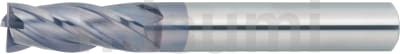 超硬合金立铣刀 XAL-EM4SR XAL涂层硬质合金平头型立铣刀 4刃/刃长2.5D型