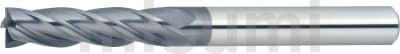 超硬合金立铣刀 XAL-EM4L XAL涂层硬质合金平头型立铣刀 4刃/刃长4D（长刃）型
