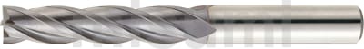 高速钢铣刀 TiCN涂层粉末高速钢平头型立铣刀 4刃・长刃型