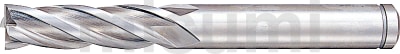 高速钢铣刀 粉末高速钢平头型立铣刀 4刃・标准刃长型