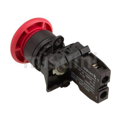 急停蘑菇头塑料按钮φ22_天逸TAYEE紧急停止/安全开关-米思米官网