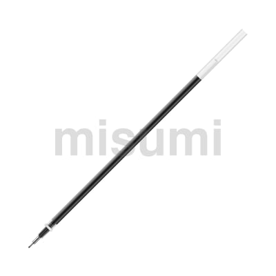 得力半针管中性笔替芯 黑0.5mm 6901